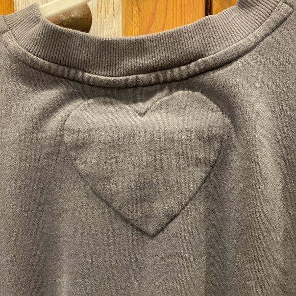 Free People sweatshirt dress size large./ XL oversize tunic babydoll - Picture 3 of 7